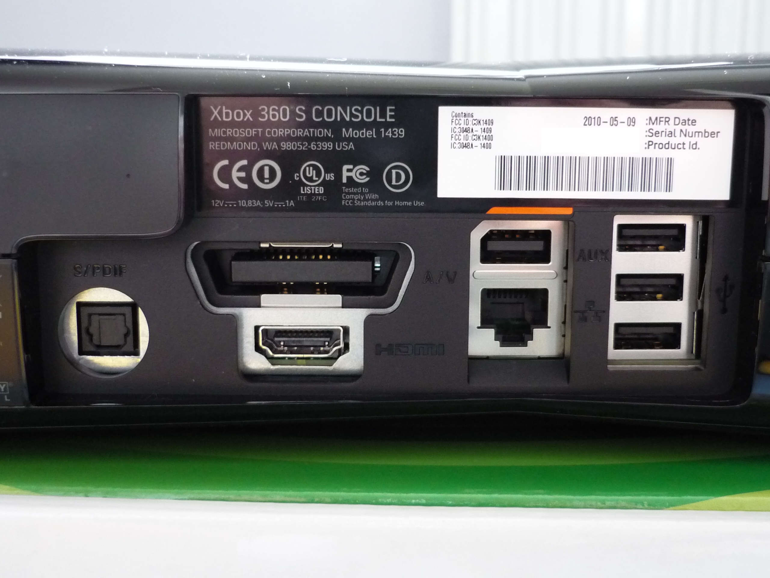 Xbox 360 s console serial number lookup